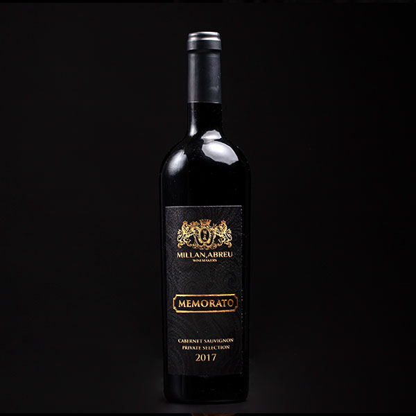 Memorato Red Wine Bottle